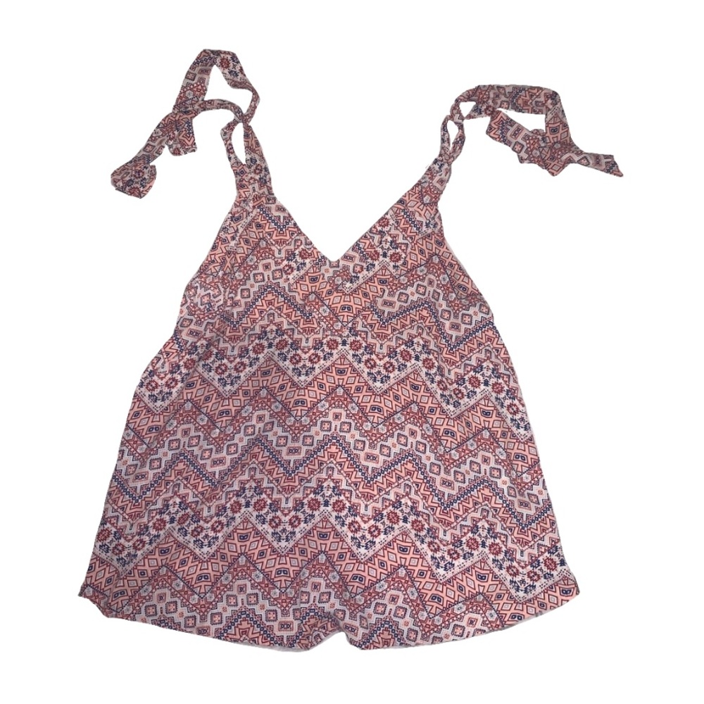 NWOT tie shoulder tank